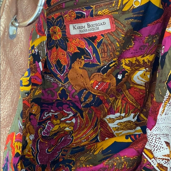 NWOT Karin Bouriad MARRAKECH Morocco tote bag - Picture 5 of 6